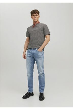 شلوار جین آبی مردانه رگولار Jack & Jones - کد 802515986