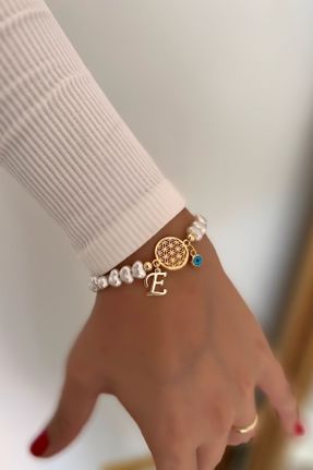 دستبند جواهر طلائی زنانه کد 377156825