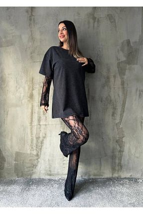 لباس مشکی زنانه بافتنی instaboutigue - کد 802579159