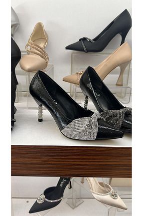 کفش مجلسی مشکی زنانه پاشنه نازک DİVA - کد 736440279