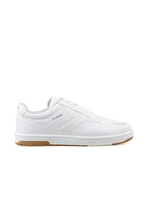 کفش اسنیکر سفید زنانه بند دار hummel - کد 802587303