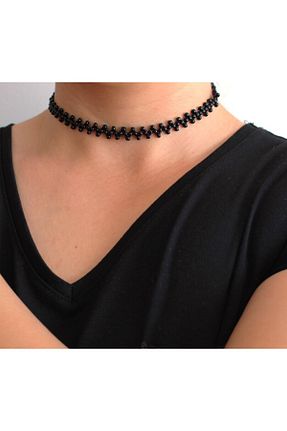 چوکر مشکی فلزی Roe takı aksesuar - کد 797727636