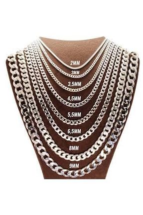 گردنبند نقره مردانه 925 عیار Tmt Silver - کد 797538163