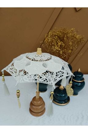 اجسام تزئینی و بیبلو سفید چوب Handmade - کد 803041379