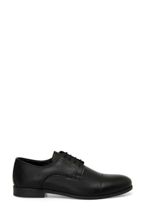 کفش کلاسیک مشکی مردانه پاشنه کوتاه ( 4 - 1 cm ) پاشنه ساده کد 803249951