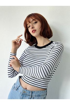 بلوز مشکی زنانه ساده Bengi Clothing - کد 803186319