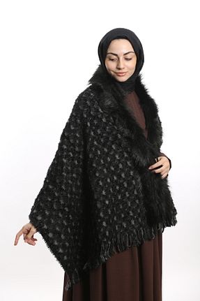 شال مشکی زنانه اکریلیک ARMİZA - کد 803195571