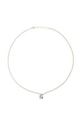گردنبند نقره طلائی زنانه 925 عیار Coşar Silver - کد 316931017