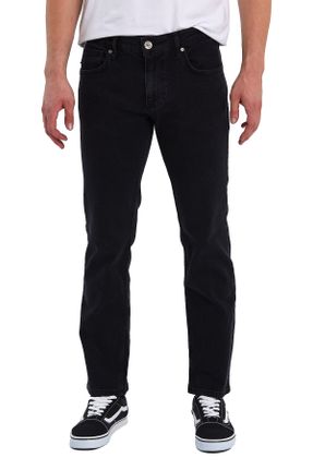 شلوار جین طوسی مردانه پاچه لوله ای استاندارد کد 712602122
