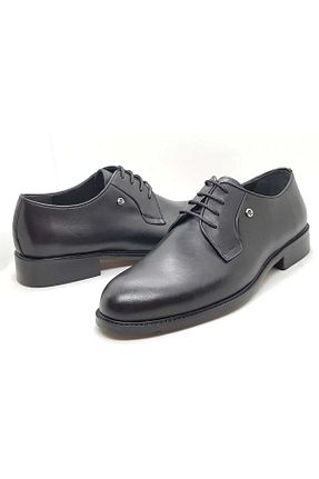 کفش کلاسیک مشکی مردانه چرم خالص Pierre Cardin - کد 803539883