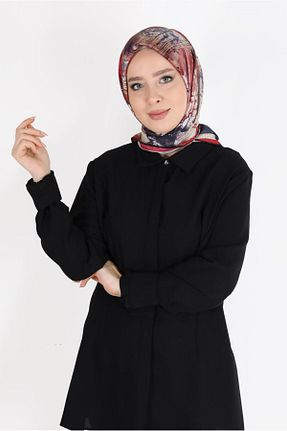 روسری قرمز پلی استر Alvina - کد 803519023