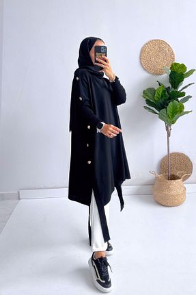 پانچو حجاب مشکی زنانه اکریلیک Ka Hijab - کد 370670886