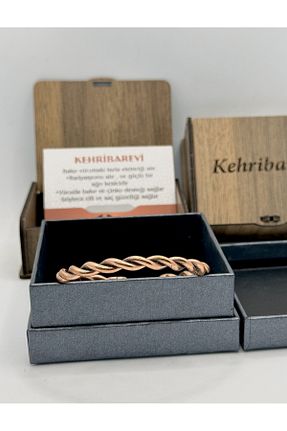 دستبند جواهر متالیک زنانه KEHRİBAREVİ EREĞLİ - کد 769739704
