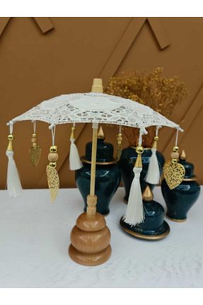 اجسام تزئینی و بیبلو سفید چوب Handmade - کد 803041379
