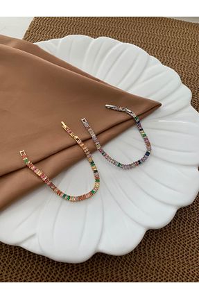 دستبند استیل (فولاد) طلائی زنانه استیل (فولاد) Shakira Accesories - کد 803582072