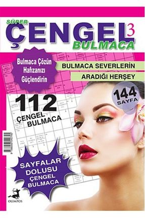 کتاب معما و جدول Olimpos Yayınları - کد 82273