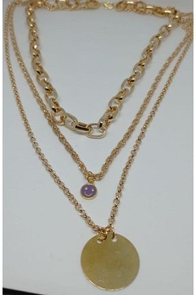 گردنبند جواهر طلائی زنانه Accessories - کد 210940753