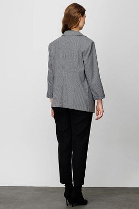 کت مشکی زنانه A-Form فیت Ekol - کد 803295379