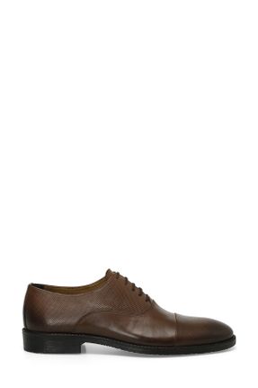 کفش کلاسیک قهوه ای مردانه پاشنه کوتاه ( 4 - 1 cm ) پاشنه ساده کد 803250132