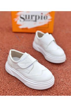 کفش کژوال سفید بچه گانه پاشنه کوتاه ( 4 - 1 cm ) پاشنه ضخیم کد 803144173
