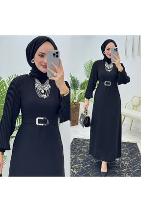 لباس مشکی زنانه بافتنی FIRSTESLEM - کد 803173654