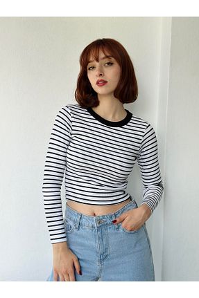 بلوز مشکی زنانه ساده Bengi Clothing - کد 803186319