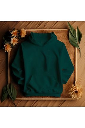سوئیشرت سبز زنانه ساده M pulse - کد 803233848