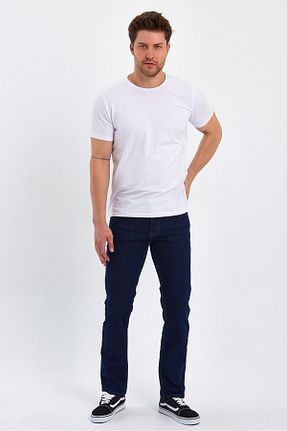 شلوار جین آبی مردانه پاچه لوله تفنگی Rodi - کد 712602224