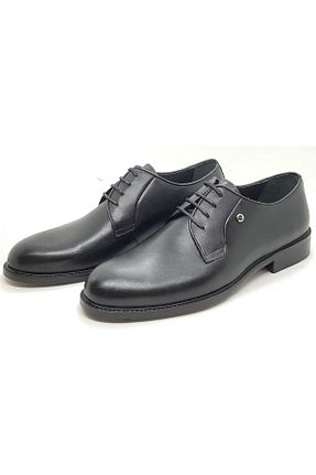 کفش کلاسیک مشکی مردانه چرم خالص Pierre Cardin - کد 803539883