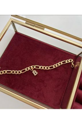 دستبند جواهر طلائی زنانه روکش طلا کد 803499179