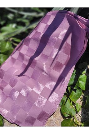 شال صورتی زنانه پنبه ای FRESCO SCARFS - کد 444374511