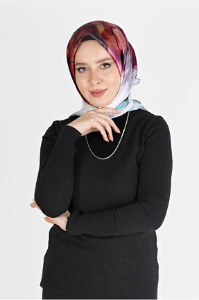 روسری پلی استر Alvina - کد 803641616