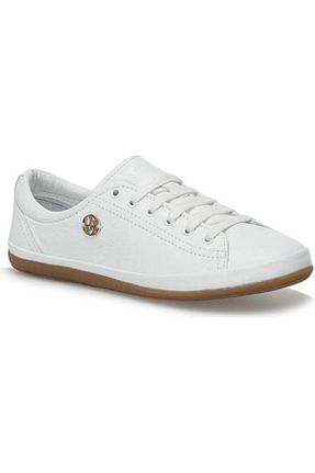 کفش کژوال سفید زنانه چرم خالص U.S. Polo Assn. - کد 719063609