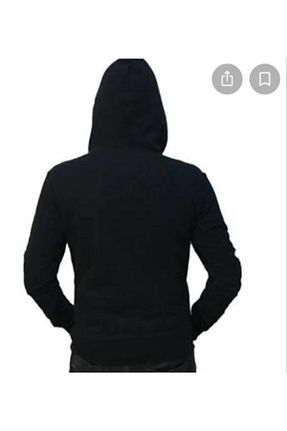 سوئیشرت مشکی زنانه ساده YCN GİYİM - کد 803825459