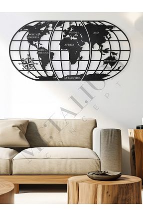 محصول دکوراسیون دیوار مشکی فلزی Metalium Concept - کد 89609278
