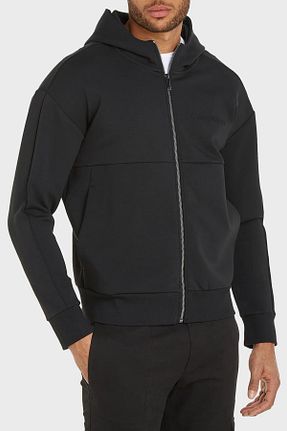 سوئیشرت مشکی مردانه ساده Calvin Klein - کد 771782162