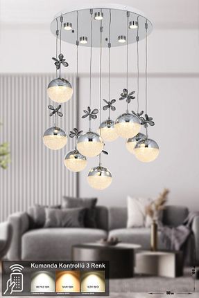 لوستر بژ فلزی Avizemoda - کد 797951474