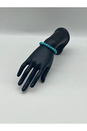 دستبند مروارید متالیک Hobimos - کد 804013387