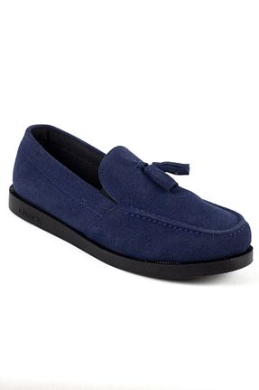 کفش کلاسیک آبی مردانه جیر Mida Shoes - کد 118115016