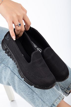 کفش پیاده روی مشکی زنانه پارچه ای moun shoes - کد 247694433