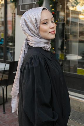 شال قهوه ای زنانه پلی استر Hint İpek - کد 792969417