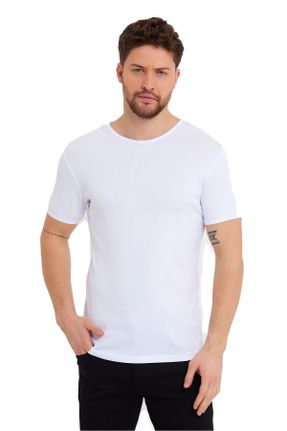 تی شرت سفید مردانه کد 467940140