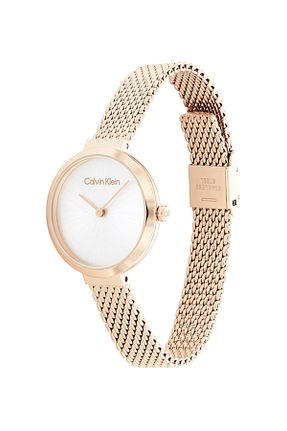 ساعت مچی رنگی زنانه استل (فولاد) Calvin Klein - کد 803676990