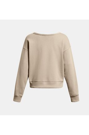 سوئیشرت اسپرت بژ زنانه Relaxed Under Armour - کد 803865270