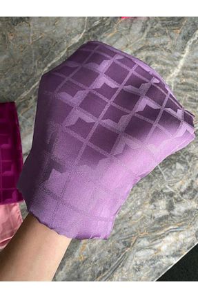 شال آبی زنانه پنبه پلی استر qaramelscarfs - کد 804013662