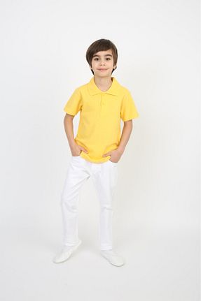 ست بالاتنه و پائین تنه زرد بچه گانه بافتنی Dıgıl Kids - کد 804040848