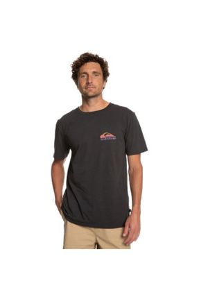 تی شرت مشکی مردانه رگولار یقه گرد تکی پوشاک ورزشی کد 804087863