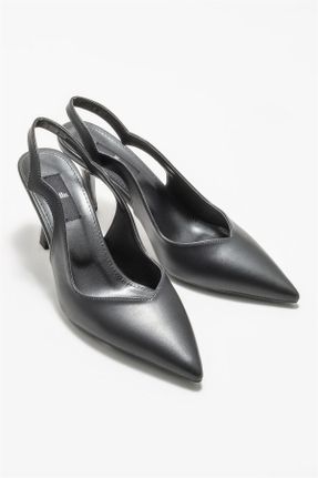 کفش پاشنه بلند کلاسیک مشکی زنانه پلی اورتان پاشنه نازک پاشنه متوسط ( 5 - 9 cm ) کد 804204524