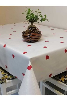 رومیزی سفید پلی استر Başak Ev Tekstili - کد 735875793