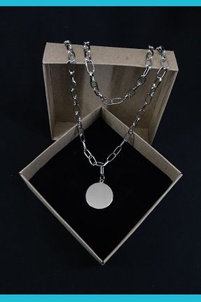 گردنبند استیل ( فولاد ) زنانه استیل (فولاد) Marka Radarı - کد 803617193